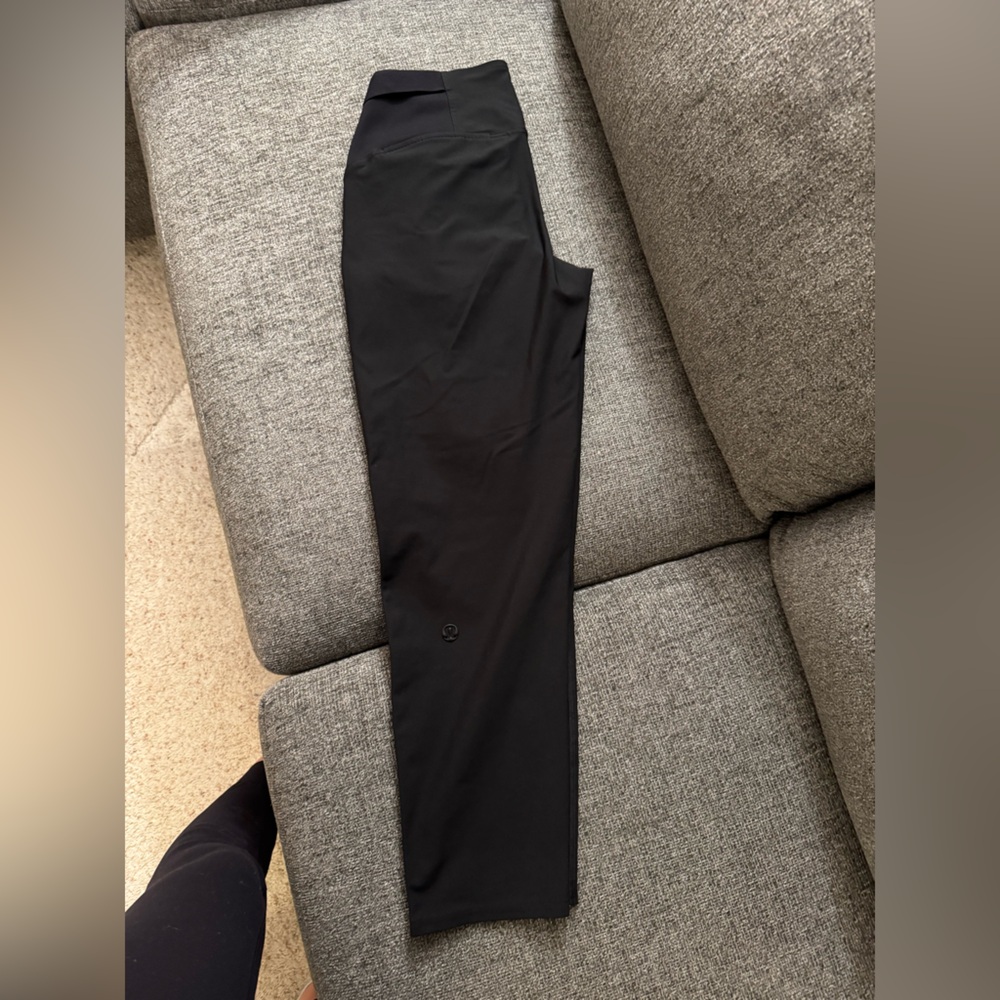Lululemon Athletica Black Cropped Golf Pants